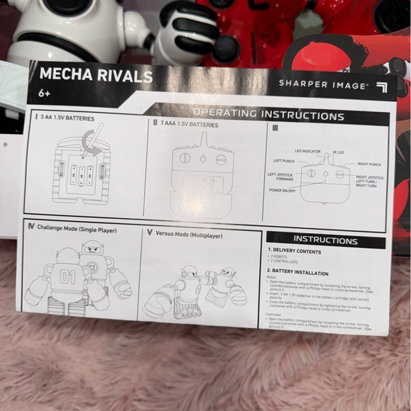 Mecha Rivals Remote Control Ejecting Battle Robots Set - Picture 6 of 14